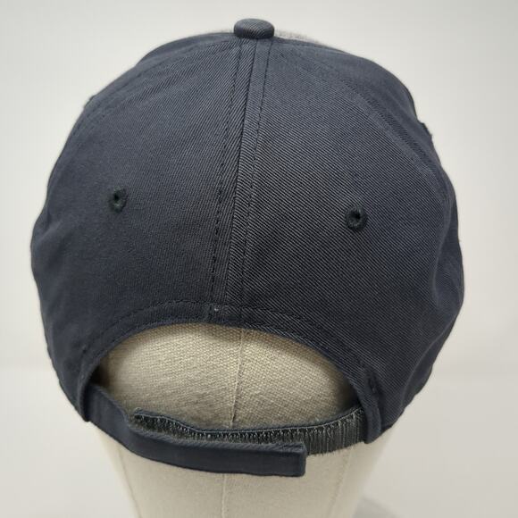 TK Roping Strapback Hat Gray One Size Embroidered Colorblock Sport-Tek - Picture 5 of 8